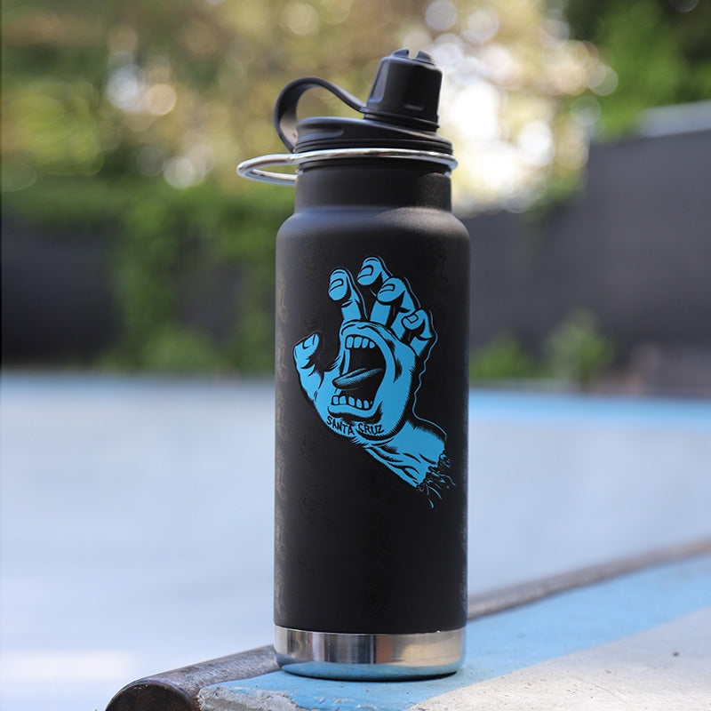 32oz-tkwide-with-chug-cap-santa-cruz-screaming-hand-r5 32oz_tkwide_chug_water_bottle_santacruz_screaming_hand_skatepark.jpg